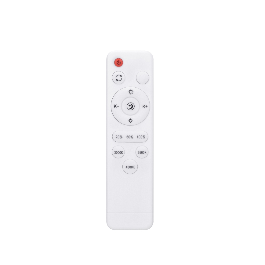 Plafonnier à intensité variable BROWNIE LED/48W/230V 3000-6500K marron d. 40 cm + télécommande