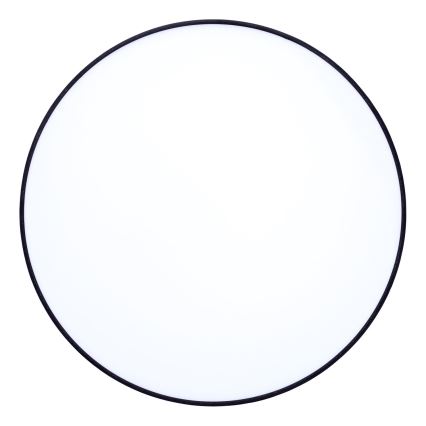 Plafonnier à intensité variable PENLEY LED/48W/230V 3000-6500K d. 40 cm noir + télécommande