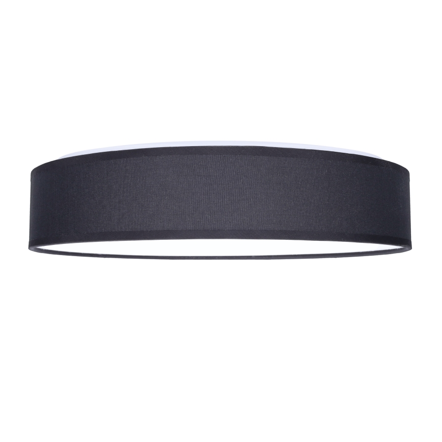 Plafonnier à intensité variable PENLEY LED/48W/230V 3000-6500K d. 40 cm noir + télécommande