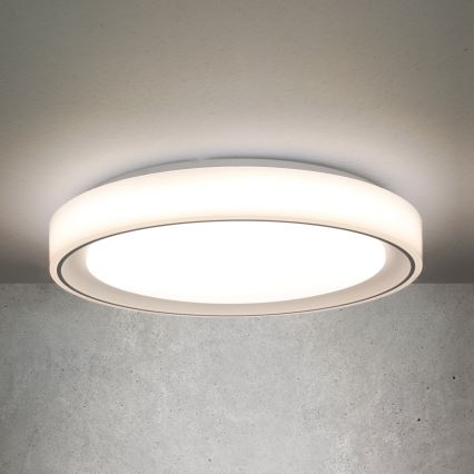 Plafonnier à intensité variable RGB FLOCO LED/30W/230V 3000-6500K + RGB/6W d. 40cm + Télécommande
