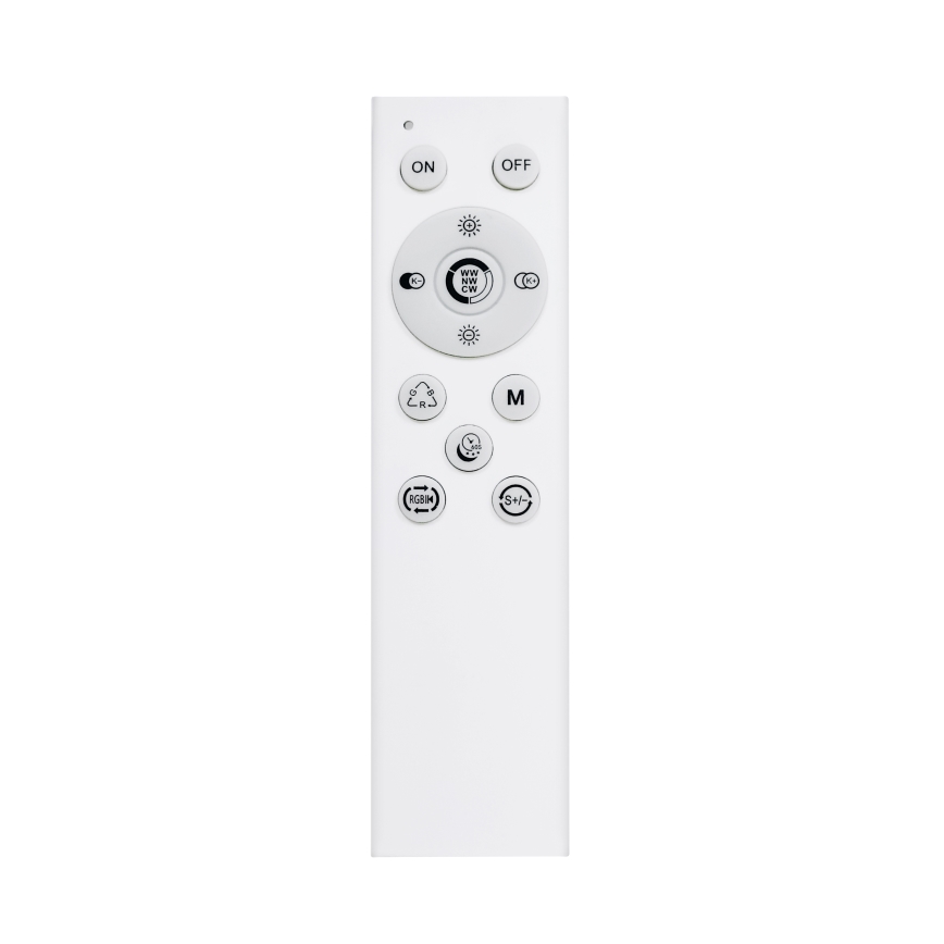 Plafonnier à intensité variable RGB FLOCO LED/30W/230V 3000-6500K + RGB/6W d. 40cm + Télécommande