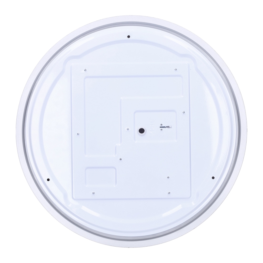 Dimbare LED plafondlamp LARIOS LED/48W/230V 3000-6500K diameter 39 cm zwart + afstandsbediening