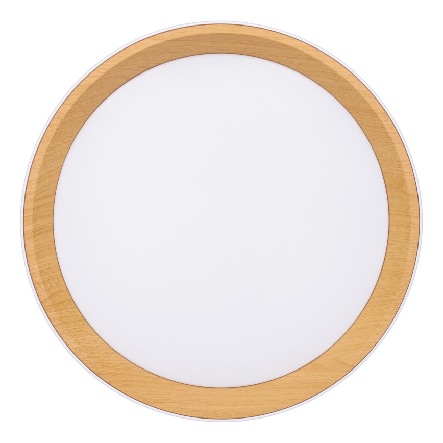 Dimbare LED plafondlamp LARIOS LED/48W/230V 3000-6500K diameter 39 cm wit + afstandsbediening