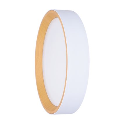 Dimbare LED plafondlamp LARIOS LED/48W/230V 3000-6500K diameter 39 cm wit + afstandsbediening