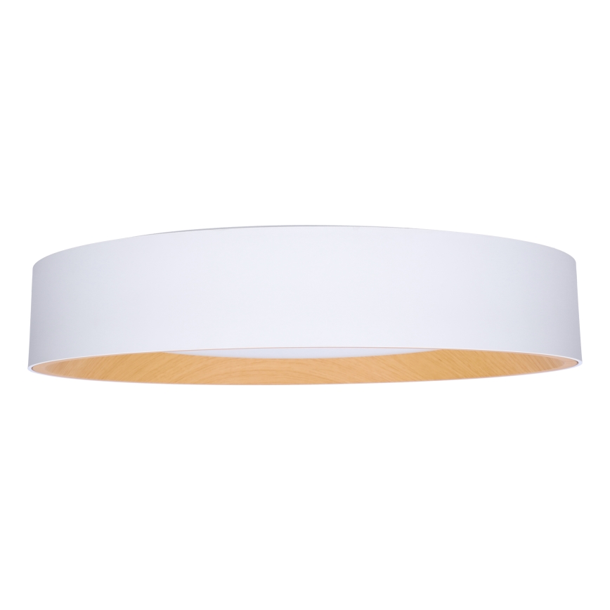 Dimbare LED plafondlamp LARIOS LED/48W/230V 3000-6500K diameter 39 cm wit + afstandsbediening