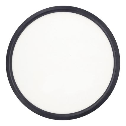 Dimbare LED plafondlamp ESTELA LED/36W/230V diameter 30 cm zwart + afstandsbediening
