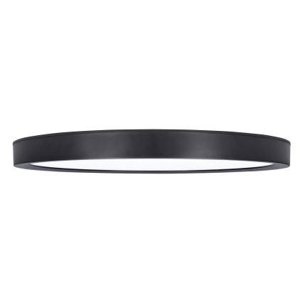 Dimbare LED plafondlamp ESTELA LED/36W/230V diameter 30 cm zwart + afstandsbediening