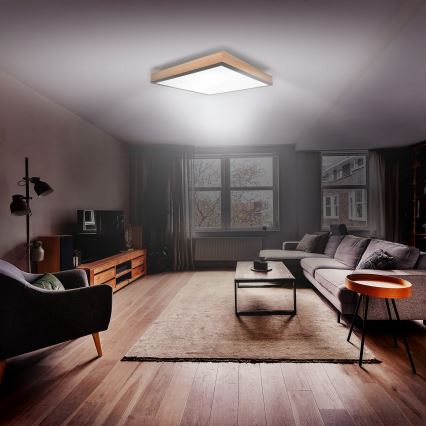 Plafonnier à intensité variable LED/40W/230V 3000-6500K + Télécommande
