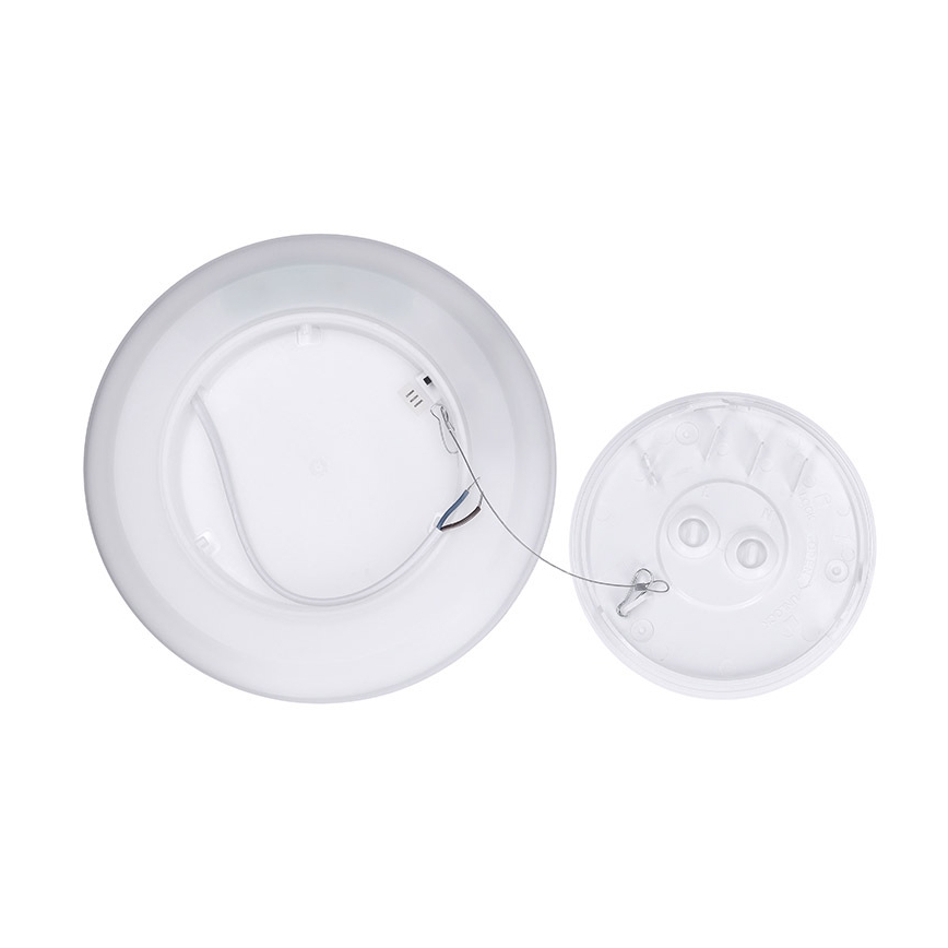 Plafonnier LED pour salle de bains ACATE, 18 W, 230 V, 3000/4000/6000 K, Ø 22 cm, IP54