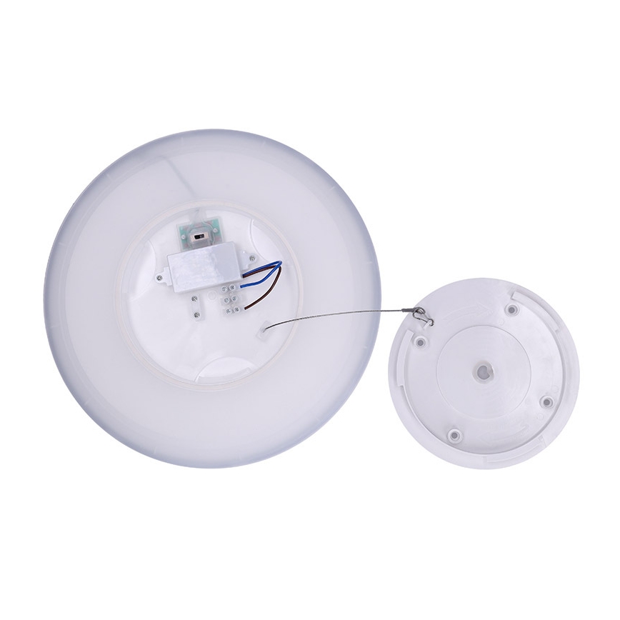 ACATE LED-plafondlamp voor badkamer, 24W/230V, 3000/4000/6000K, Ø 29,3 cm, IP54
