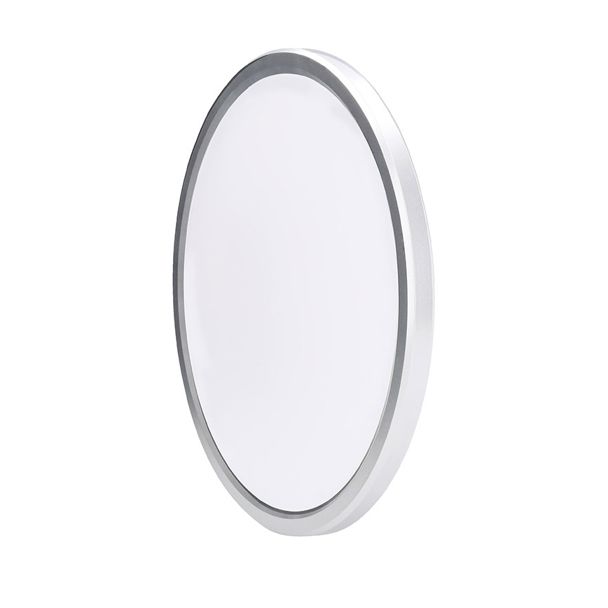 Plafonnier LED ACATE pour salle de bains, 24 W, 230 V, 3000/4000/6000 K, Ø 29,3 cm, IP54