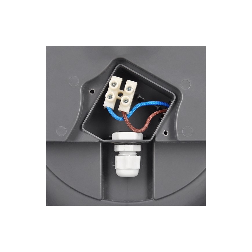 LED Plafondverlichting voor buiten LED / 13W / 230V IP54 antraciet