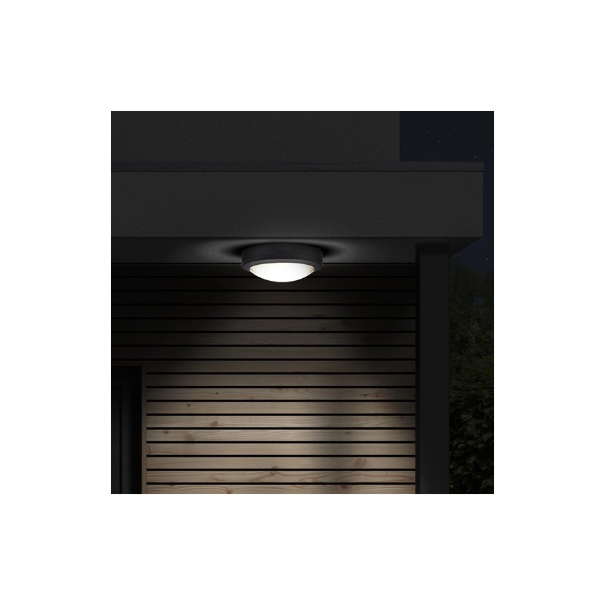 Plafonnier LED d'extérieur LED/13W/230V IP54 anthracite