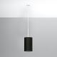 Hanglamp aan een koord OTTO 1x E27 / 60W / 230V d. 15 cm zwart