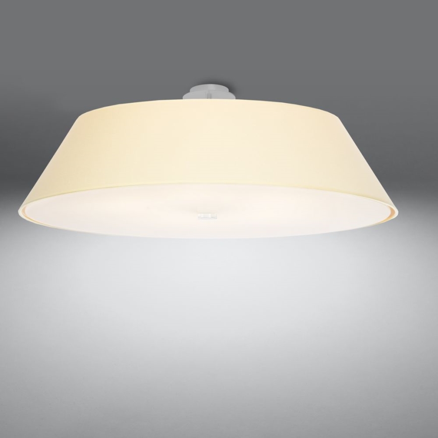Plafond Lamp VEGA 5x E27 / 60W / 230V d. 70 cm wit