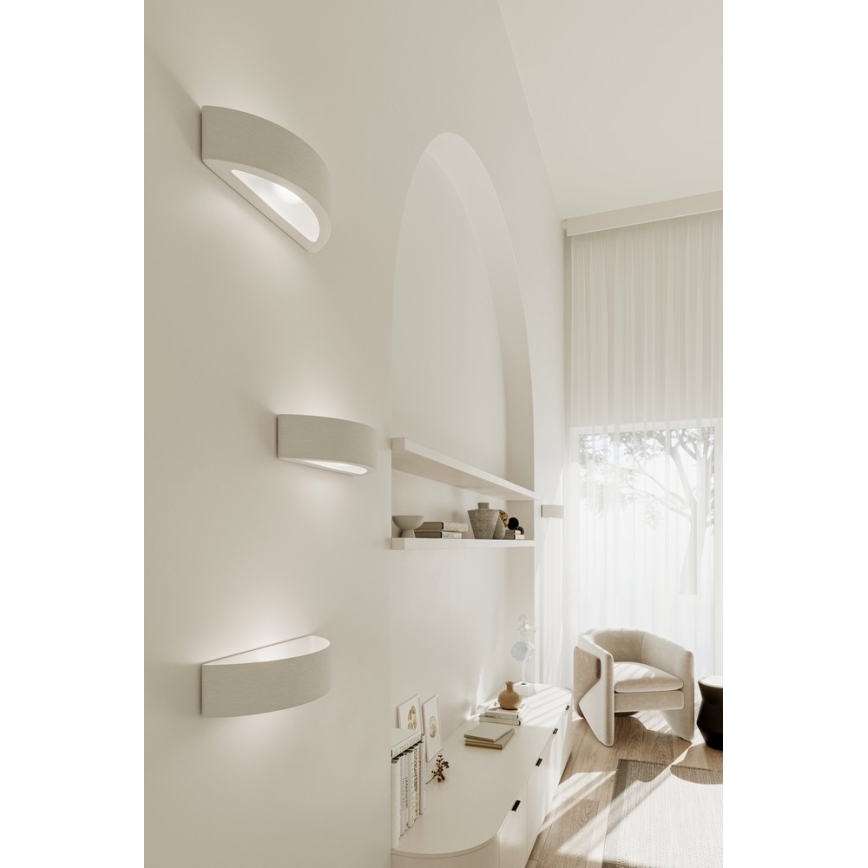 Wandlamp ATENA 1xE27/60W/230V 40,5 cm wit