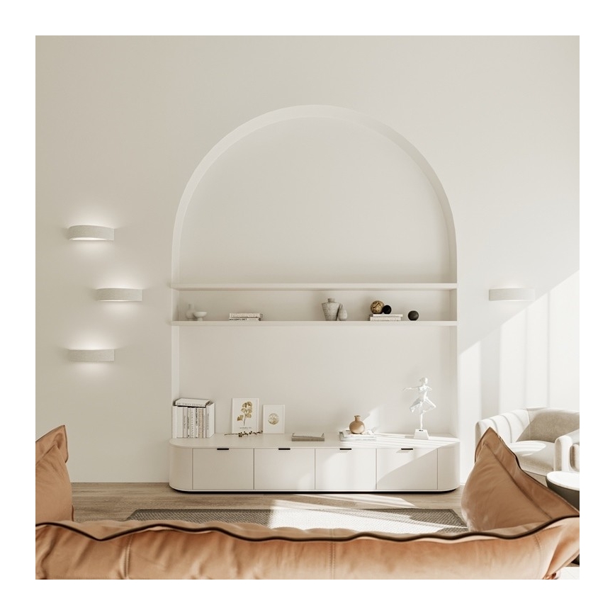 Wandlamp ATENA 1xE27/60W/230V 40,5 cm wit