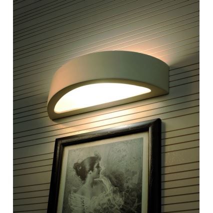 Wandlamp ATENA 1xE27/60W/230V 40,5 cm wit