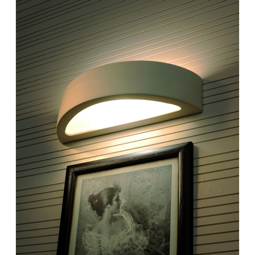 Wandlamp ATENA 1xE27/60W/230V 40,5 cm wit