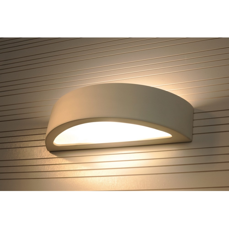 Wandlamp ATENA 1xE27/60W/230V 40,5 cm wit