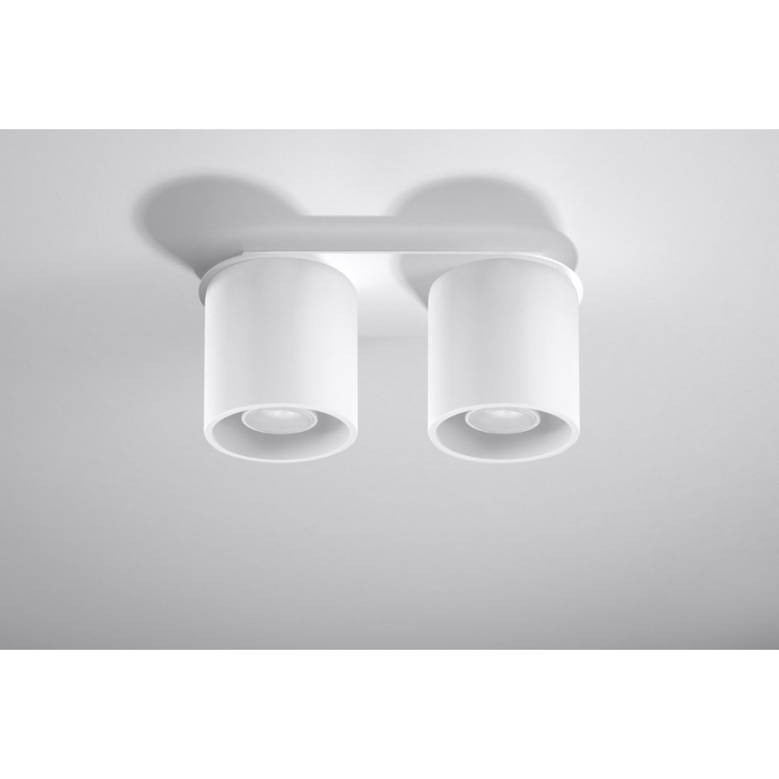 Spot ORBIS 2 2xGU10/40W/230V blanc