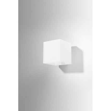 Wandspot RICO 1xG9/40W/230V glas/wit