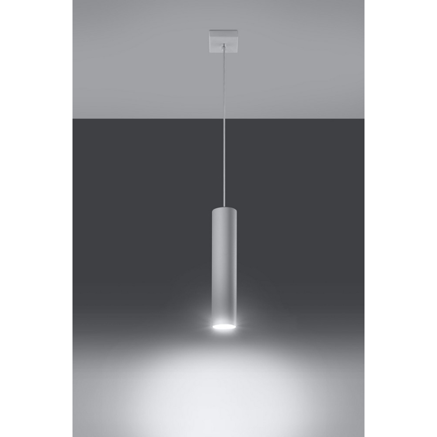 Suspension filaire LAGOS 1 1xGU10/10W/230V blanc