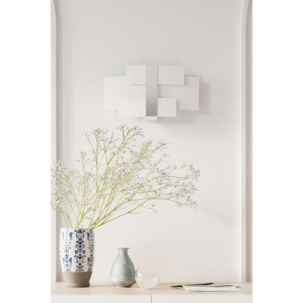Wandlamp CELIA 2xG9/40W/230V glanzend chroom/wit