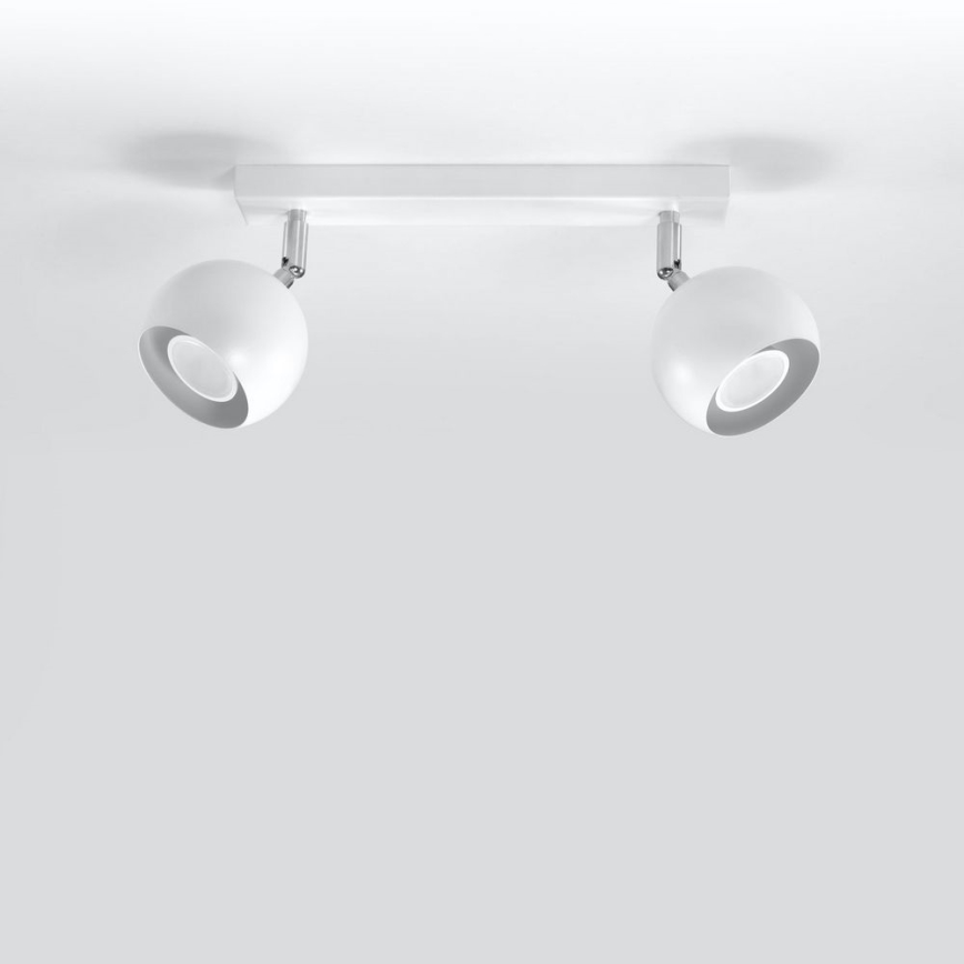 Plafondspot OCULARE 2xGU10/10W/230V