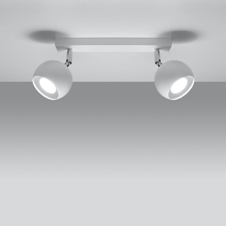 Plafondspot OCULARE 2xGU10/10W/230V