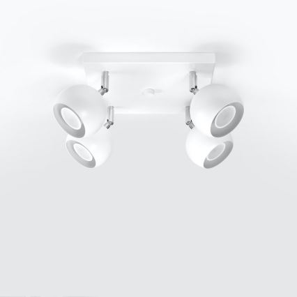 Spot de plafond OCULARE 4xGU10/10W/230V