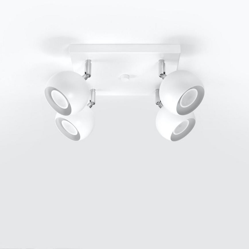 Spot de plafond OCULARE 4xGU10/10W/230V