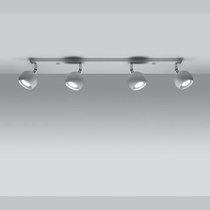 Spot de plafond OCULARE 4xGU10/10W/230V