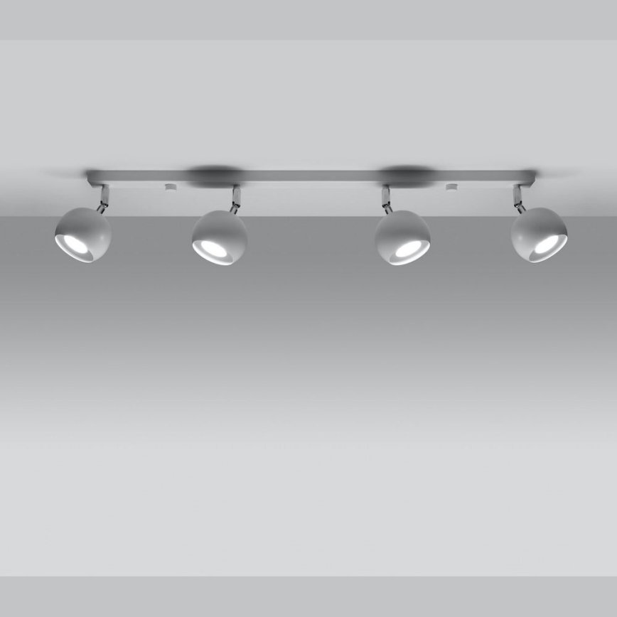 Spot de plafond OCULARE 4xGU10/10W/230V