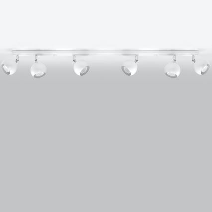 Spot de plafond OCULARE 6xGU10/10W/230V