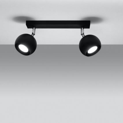 Spot de plafond OCULARE 2xGU10/10W/230V