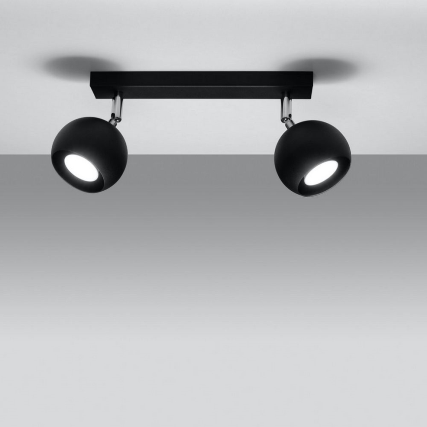 Spot de plafond OCULARE 2xGU10/10W/230V