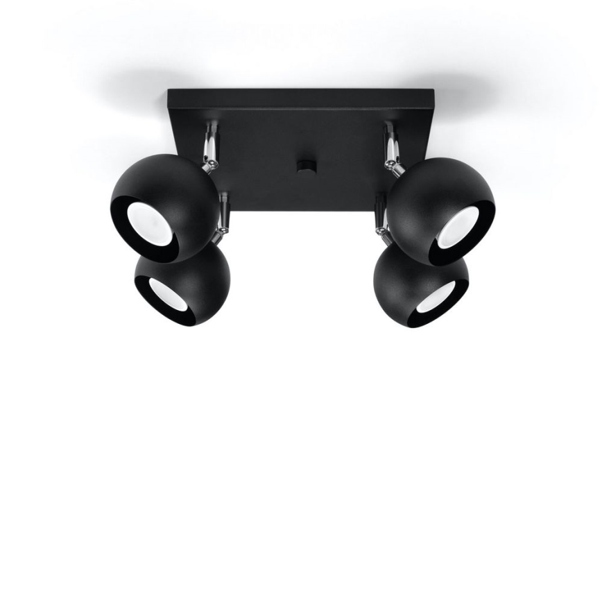 Spot de plafond OCULARE 4xGU10/10W/230V