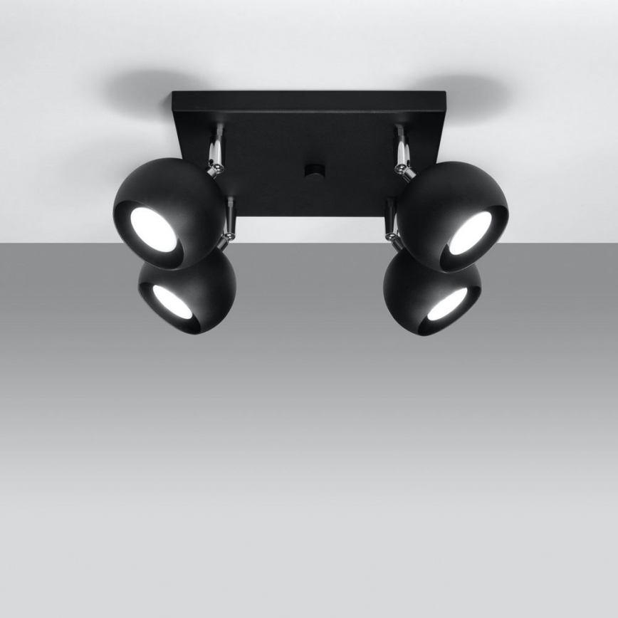 Spot de plafond OCULARE 4xGU10/10W/230V