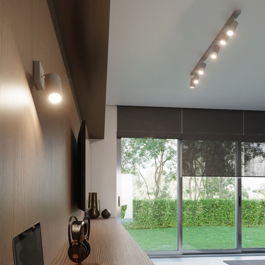 Wandspot RING 1xGU10/10W/230V