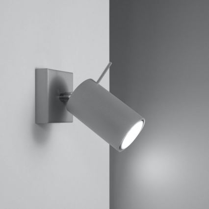 Wandspot RING 1xGU10/10W/230V