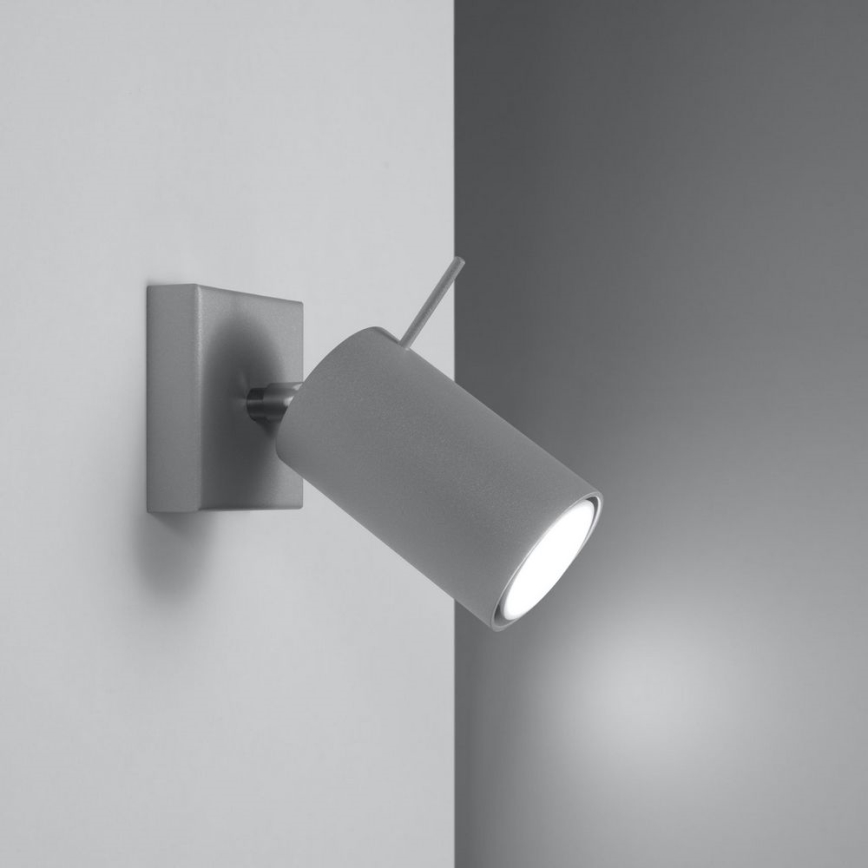 Wandspot RING 1xGU10/10W/230V