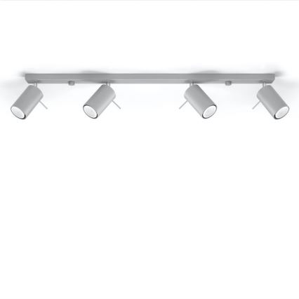 Spot de plafond RING 4xGU10/10W/230V