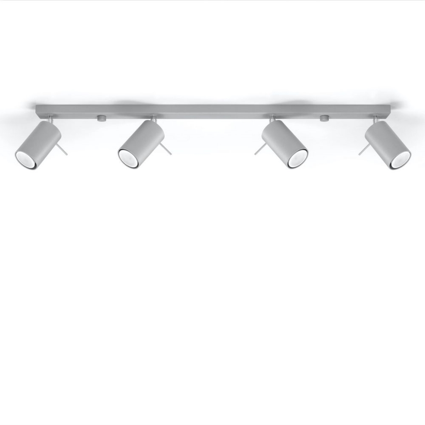 Spot de plafond RING 4xGU10/10W/230V