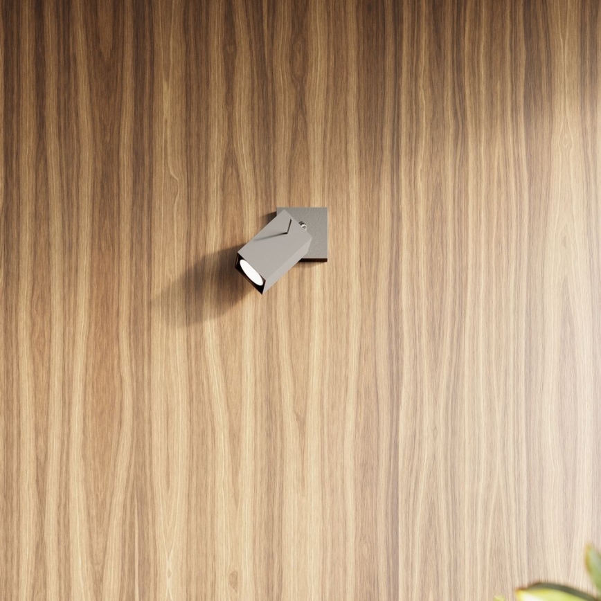 Inbouwspot MERIDA 6xGU10/40W/230V grijs