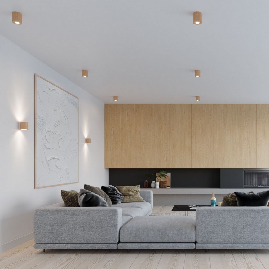 Applique murale ORBIS 1xG9/40W/230V bois