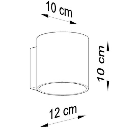 Applique murale ORBIS 1xG9/40W/230V hêtre