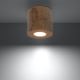 Plafondlamp ORBIS 1xGU10/40W/230V beuken
