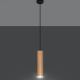 Hanglamp aan een koord LINO 1xGU10/40W/230V beuken