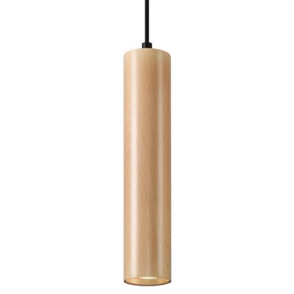 Suspension filaire LINO 1xGU10/40W/230V hêtre